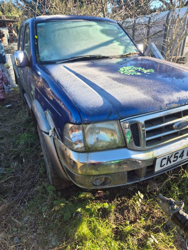 CK54CVR FORD RANGER DIESEL - Pick Up Thunder Double Cab TD 4WD  2004 Manual spares engine gear box
