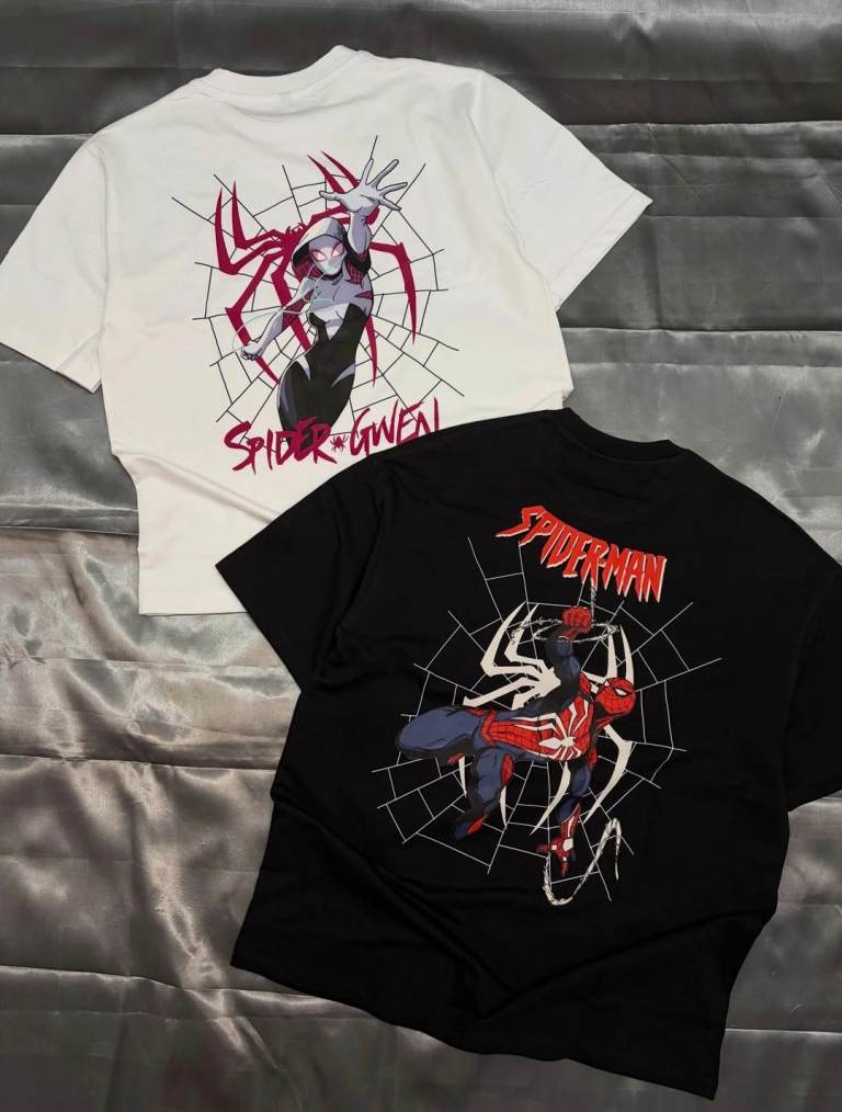 Spider-Man & Spider-Gwen T-Shirts – NEW