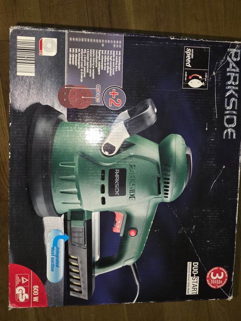 Parkside Electric sander- used once