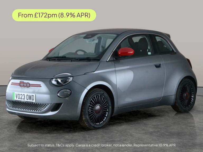 2023 Fiat 500 87kW Red 42kWh 3dr Auto HATCHBACK ELECTRIC Automatic