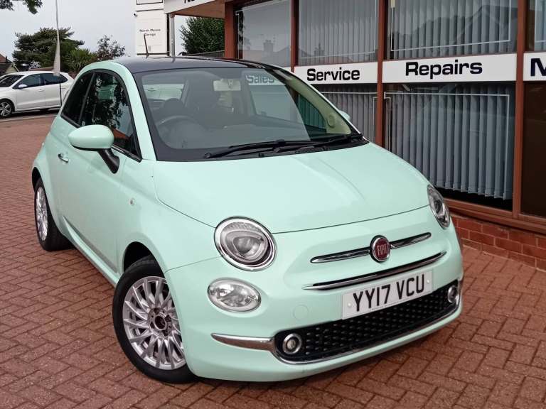 2017 Fiat 500 0.9 TwinAir Lounge 3dr HATCHBACK Petrol Manual