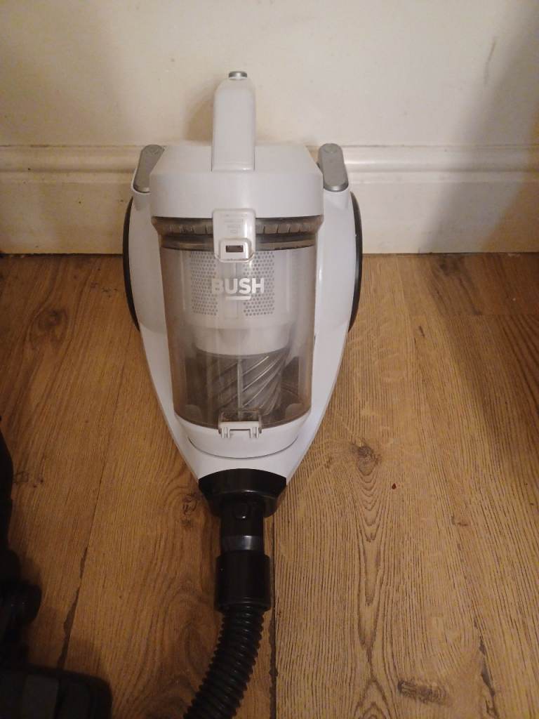 Bush Bagless Cylinder Vacuum Cleaner .BRANDNEW- White, Good Condition