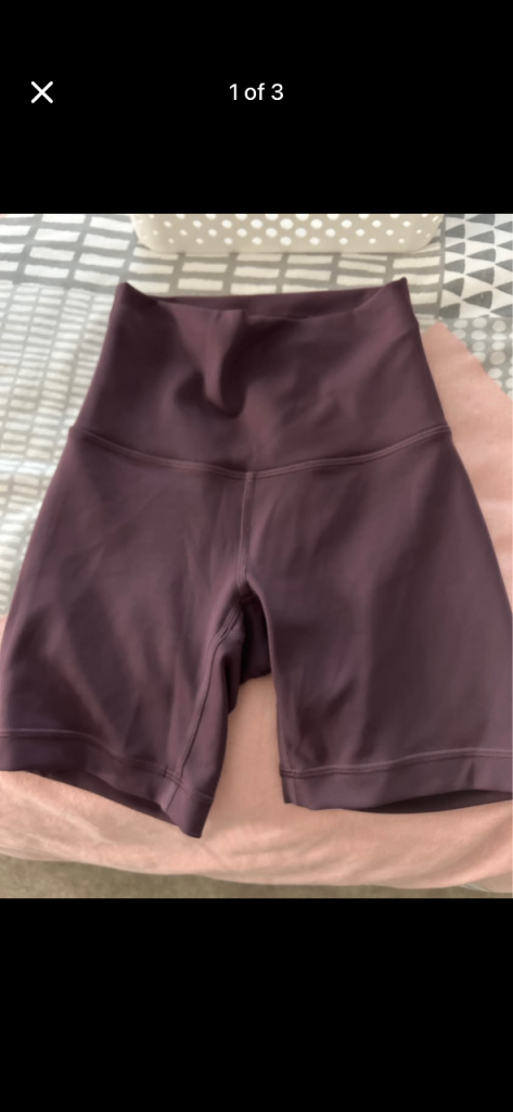 Lululemon shorts size 0