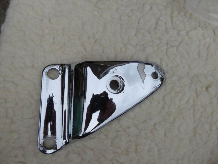 Triumph Thunderbird 900 97 LEFT HAND, N/S Chrome Headlight/Indicator Bracket