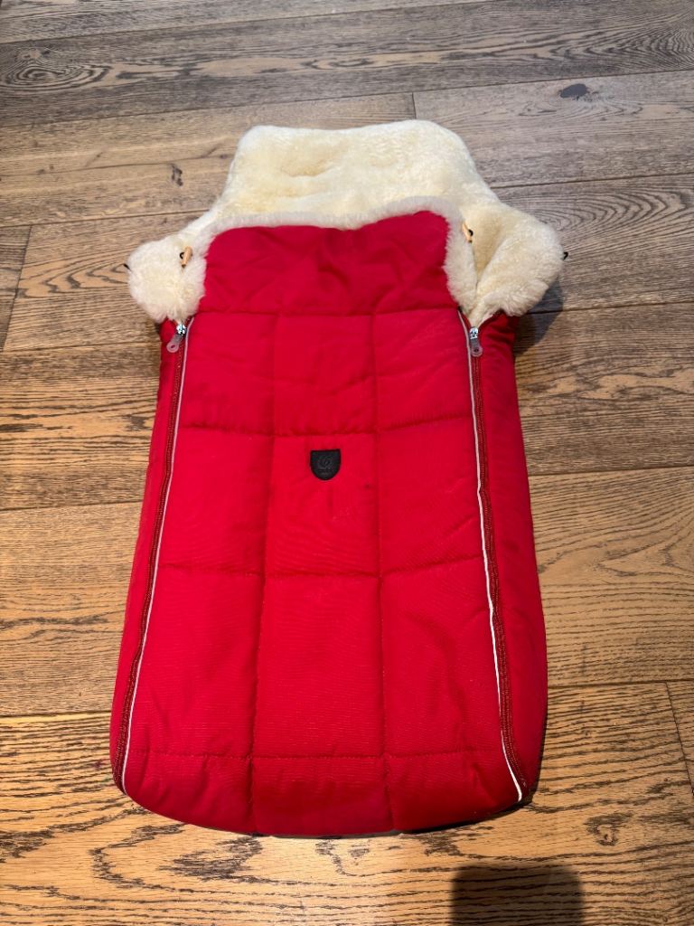 image for Sheepskin Fleece Infant Footmuff / Stroller Bag