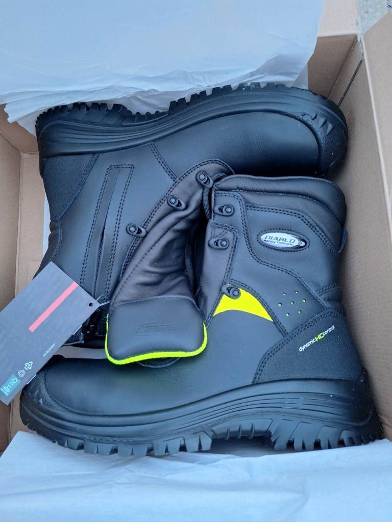 NEW DIABLO Raptor safety boots S3 SRC, Black, Size 43, 81320-08L