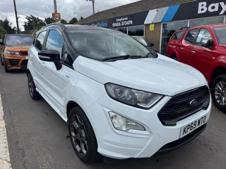 FORD ECOSPORT 1.0 T EcoBoost ST-Line White Manual Petrol 2019