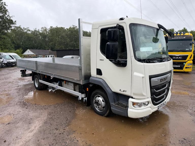 DAF TRUCKS LF180 2020 70 EURO 6 7.5 ton 21’2 DROPSIDE truck auto 1 owner 