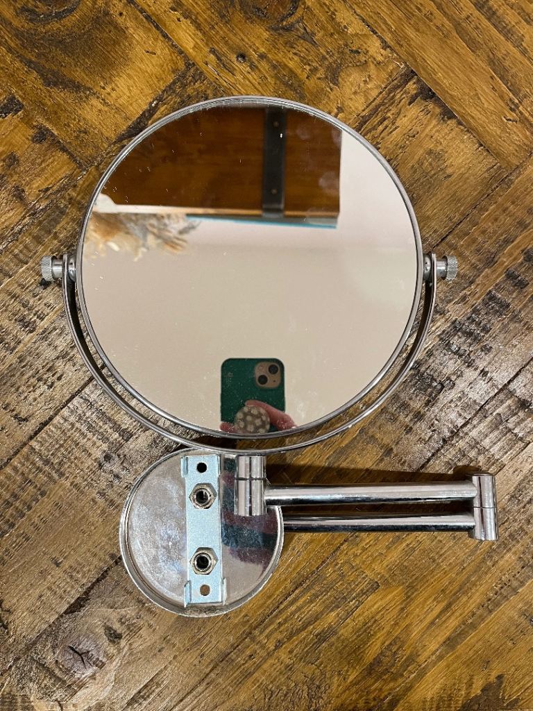 Wall mount extending mirror 20cm