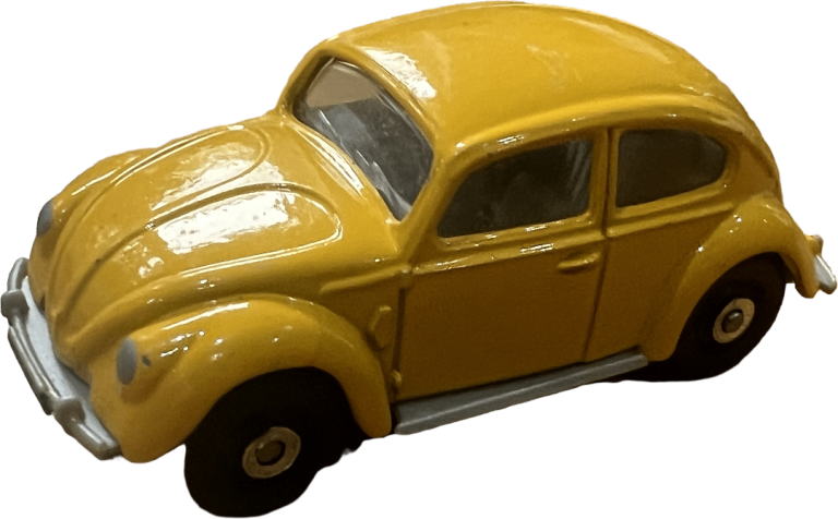 Corgi - Yellow Volkswagen Beetle Diecast Vehicle