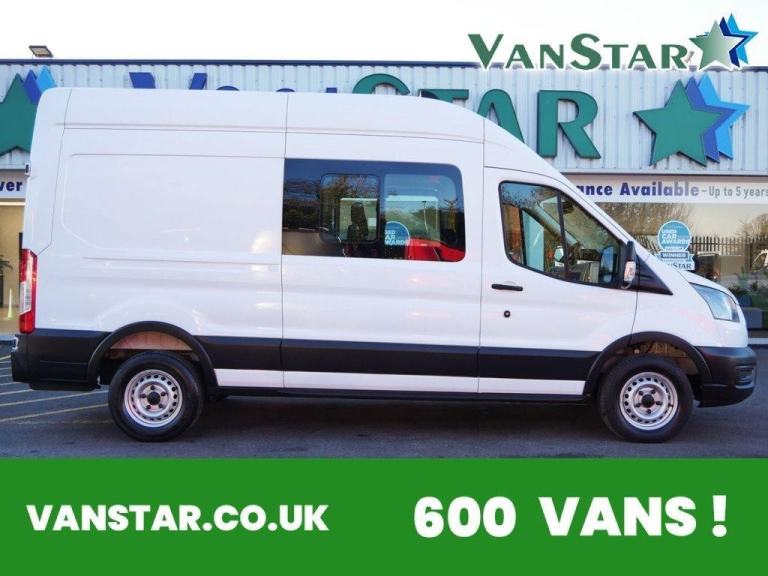 72 FORD TRANSIT 350 RWD 2.0 EBL 130 BHP LONG H3 EXTRA HIGH CREWCAB