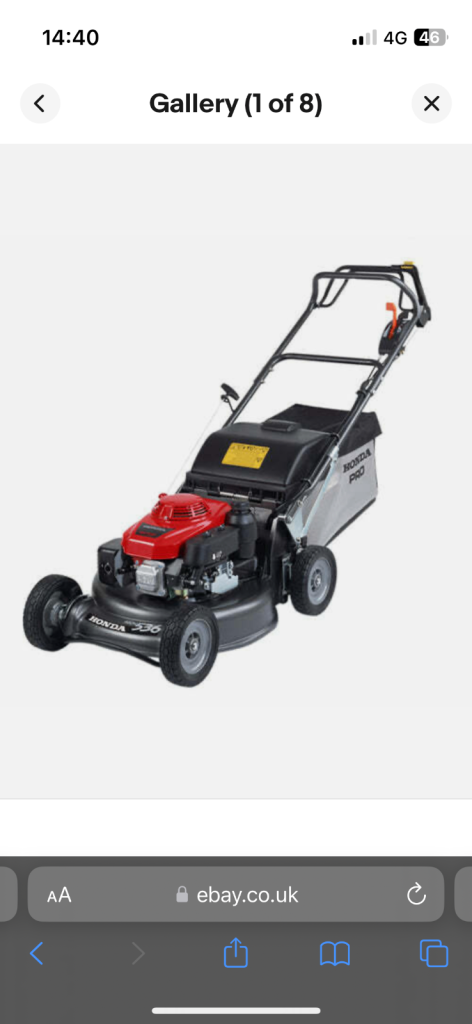 Honda HRH 536 lawnmower +strimmerGX35 4 stroke +chainsaw stihl ms230