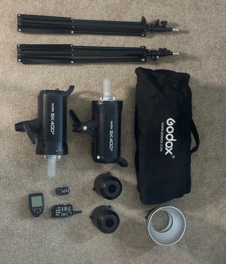 Godox SK400 x2 Studio Lights