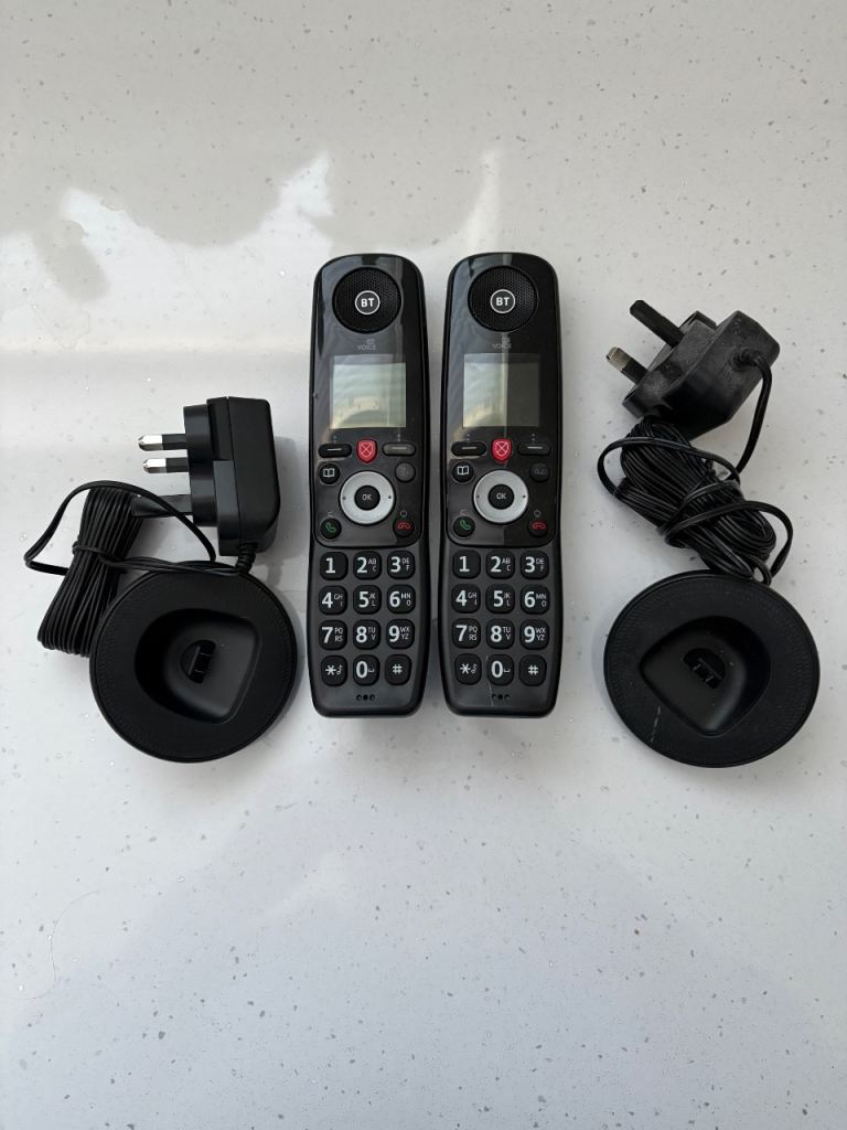 2 x Landline phones 
