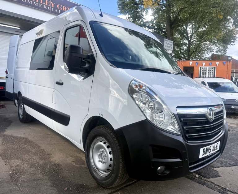 VAUXHALL MOVANO 2.3 CDTi 3500 WELFARE MESS VAN CREW IDEAL CAMPER 2019