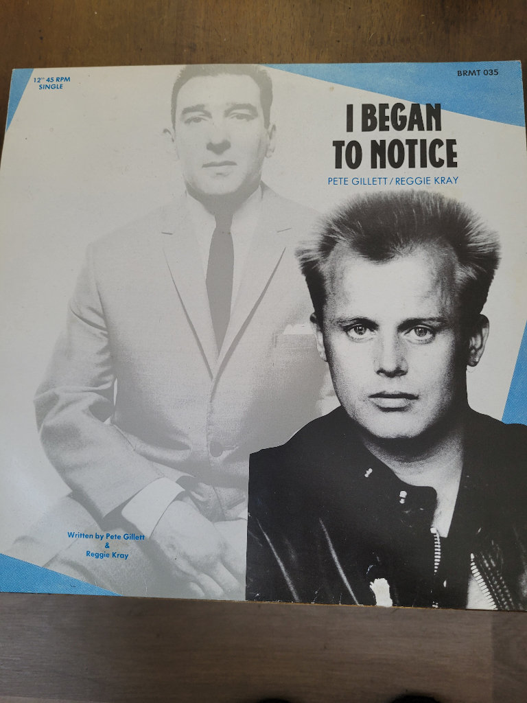 Reggie Kray 12 single 