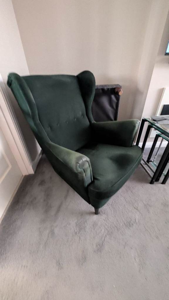 IKEA strandmon wing back chair 