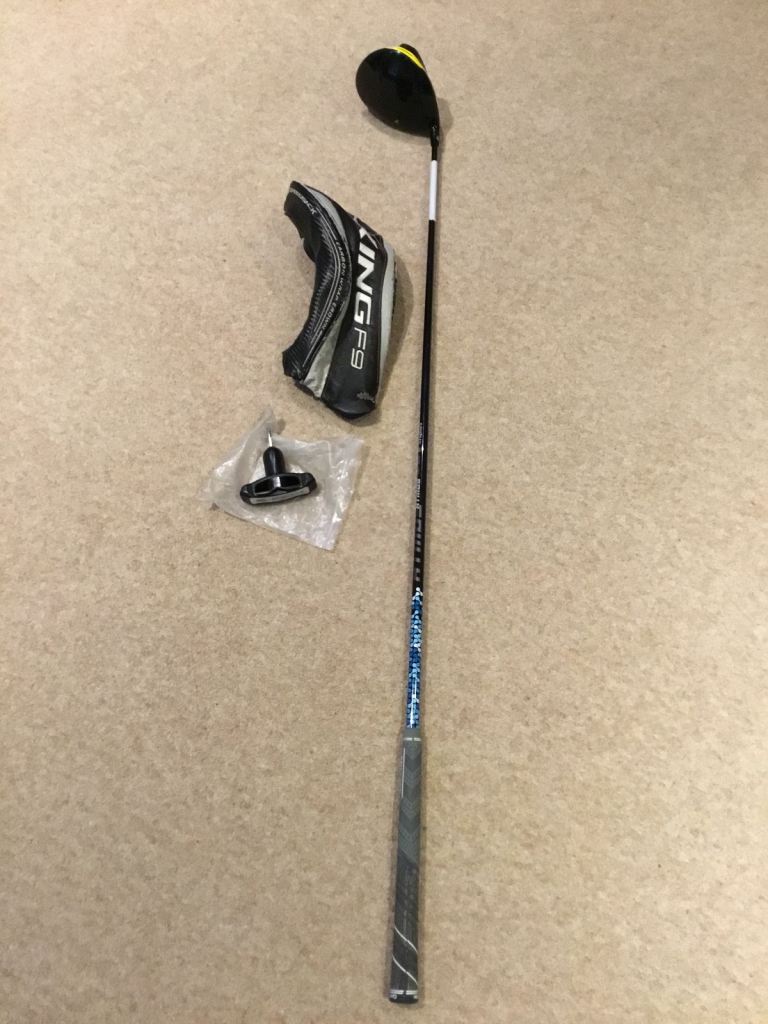 Cobra King F9 Speedback Driver Regular Flex Atmos Tour Spec 6R Fujikura