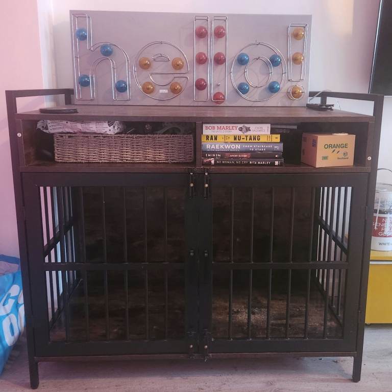 Decrotive xl dog crate