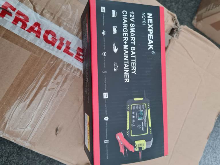 Nexpeak 12v smart batterycharger+maintainer