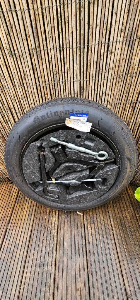 Volvo spare tyre