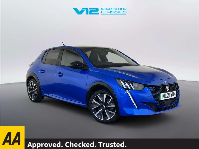 2021 Peugeot 208 100kW GT 50kWh 5dr Auto HATCHBACK ELECTRIC Automatic