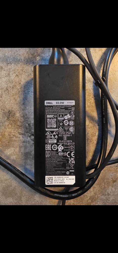Dell 65W USB-C AC Adapter - power adapter - 65 Watt
