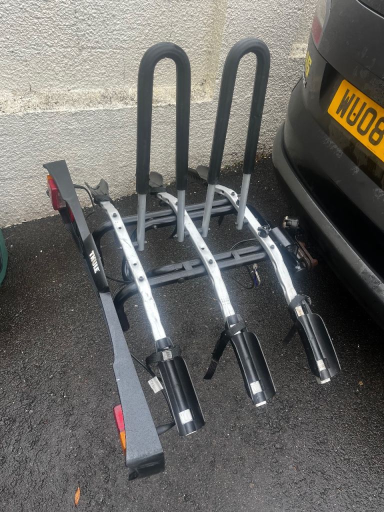 image for Thule ride on towbar mounted bike rack ( 3 bikes ) 