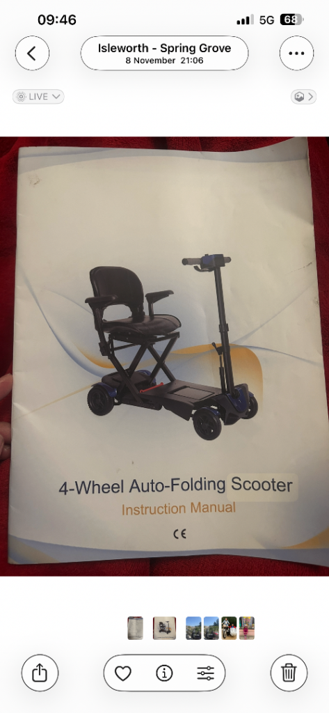 image for Brand New Mobility Scooter 