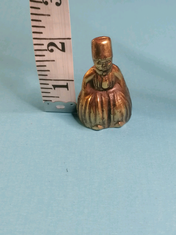  Vintage Small miniature 2-inch bell.. Brass. 