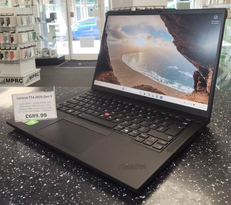 Lenovo T14 2025 Gen 5 Laptop – Grey, Good Condition