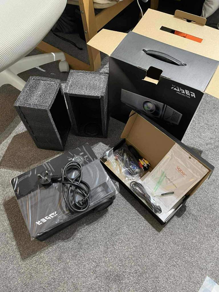 image for Brand new LED indoor outdoor 4K projector