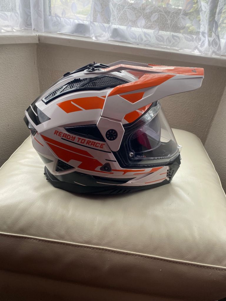 KTM LS2 pioneer ll adventure motorcycle helmet 