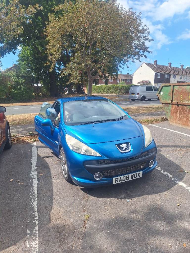 Peugeot, 207, Convertible, 2008, Manual, 1598 (cc), 2 doors