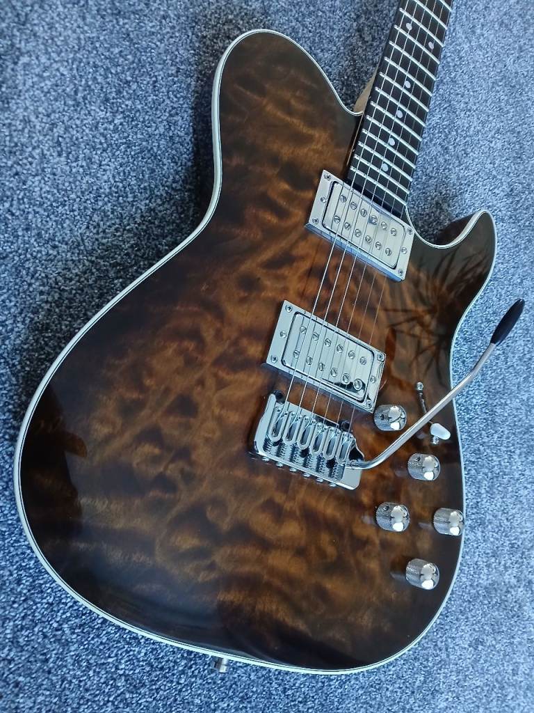 Masterbuilt Rob Aylward Rare Electric Guitar. Opened Unused