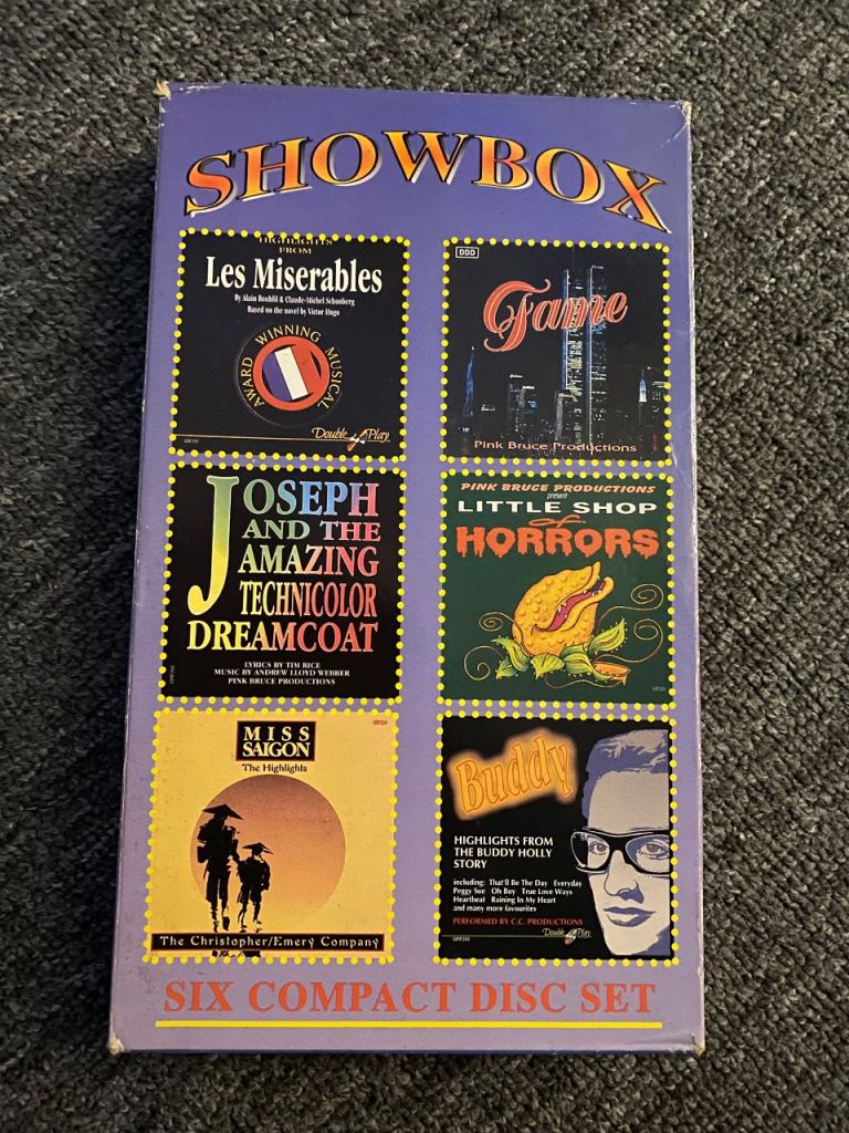 Showbox Six Compact Disc Set - Musicals Collection
