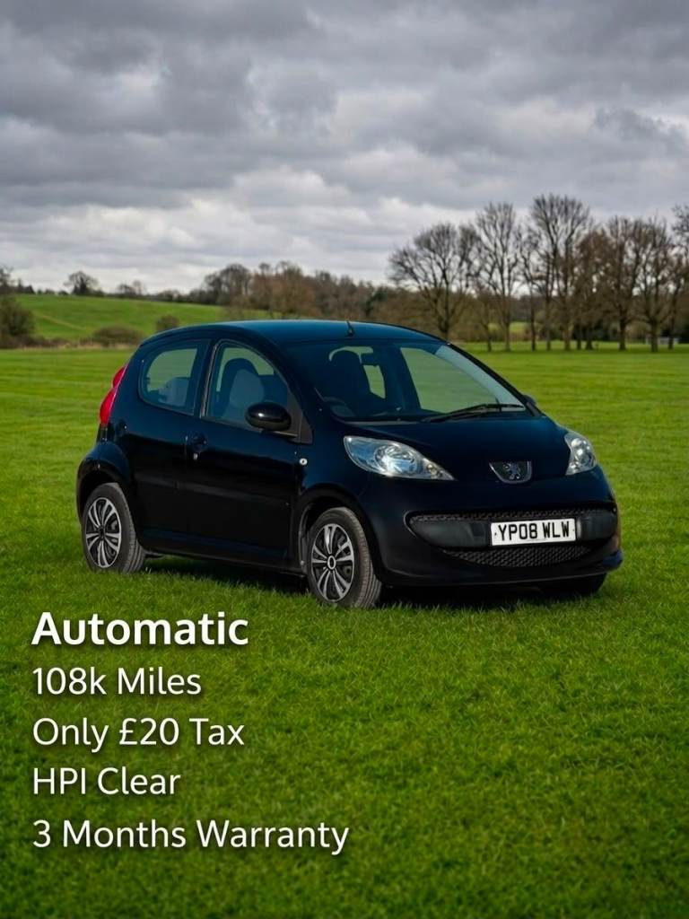 2008 Peugeot 107 Automatic 1.0 Petrol