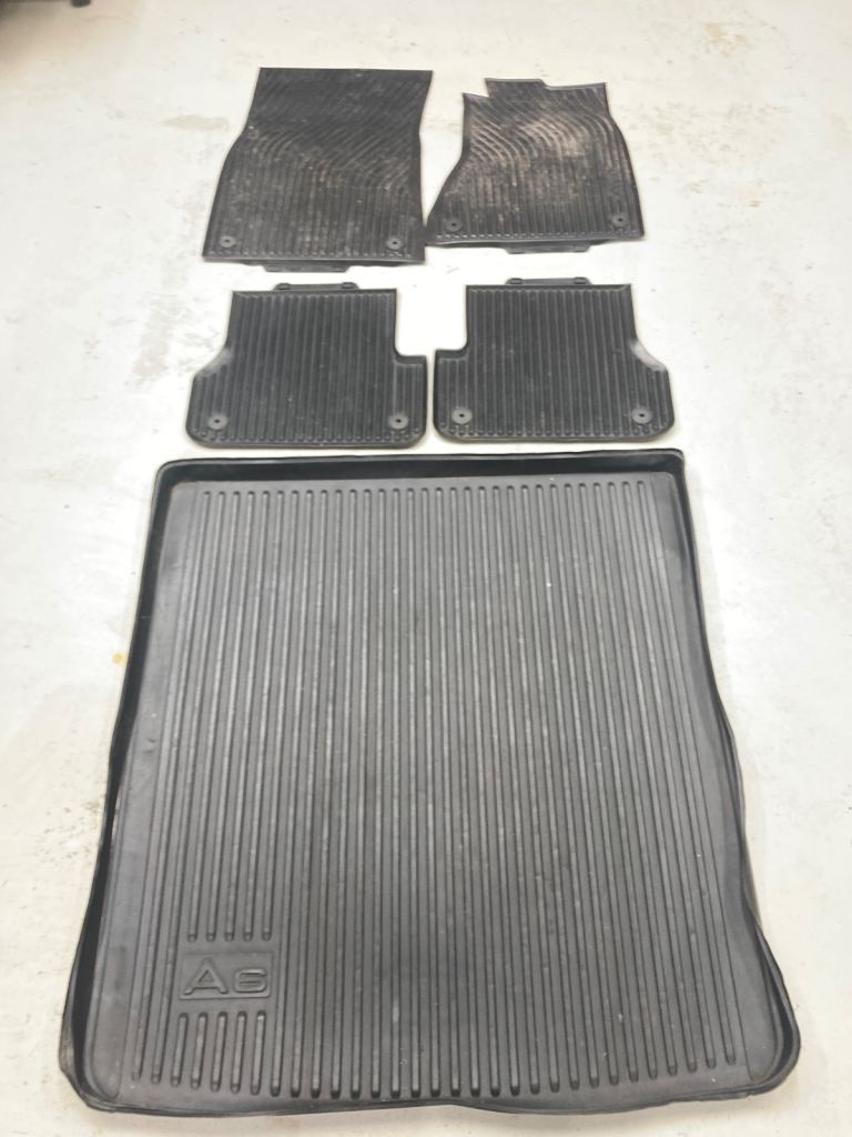 Audi A6 avant rubber mats