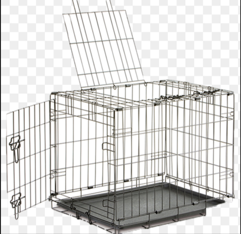 Savic Dog Crate Double Opening Foldable