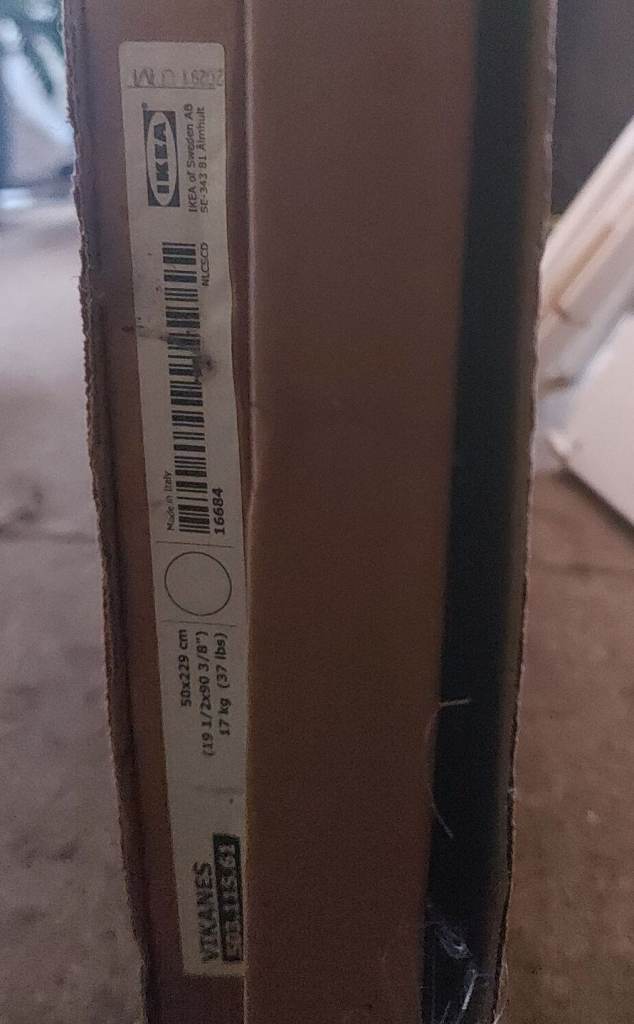 IKEA Vikanes white tall doors
