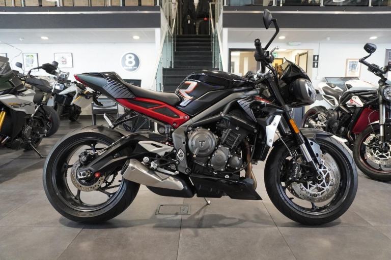 Triumph Street Triple 765 R, 2021, Black with just 3360miles