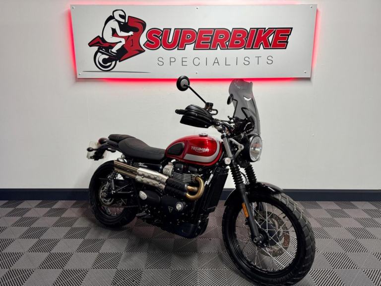 2018 Triumph Street Scrambler 900 Euro 4