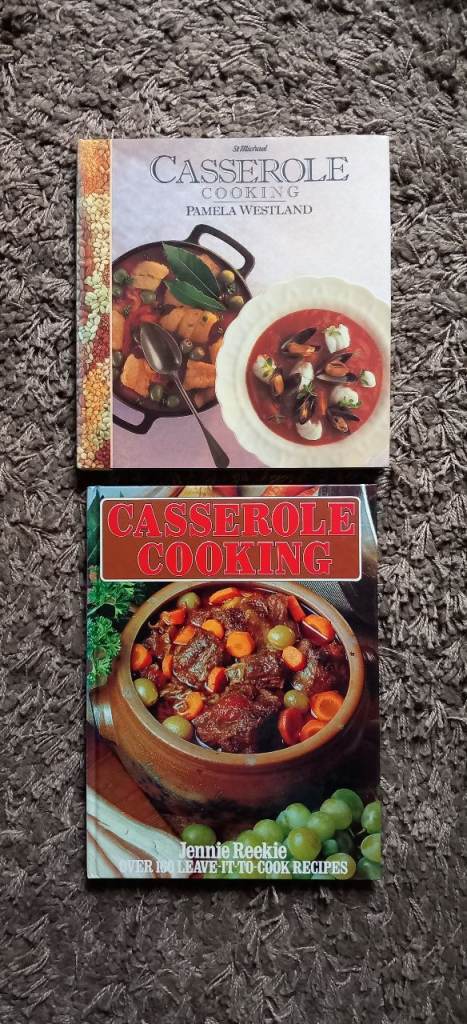 2 Casserole Recipe Books - Good Condition. 50p each. 