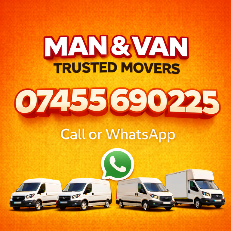 Cheap Man And Van Delivery Man With Van House Moped Sofa Movers Removals Moving Large van Company