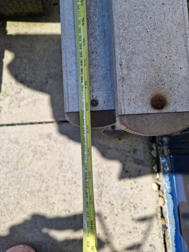 Aluminium ladders 2 tier 26ft £50