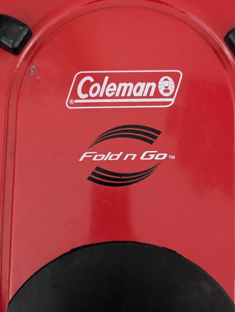 Coleman fold n go perfect flow 2 burner stove