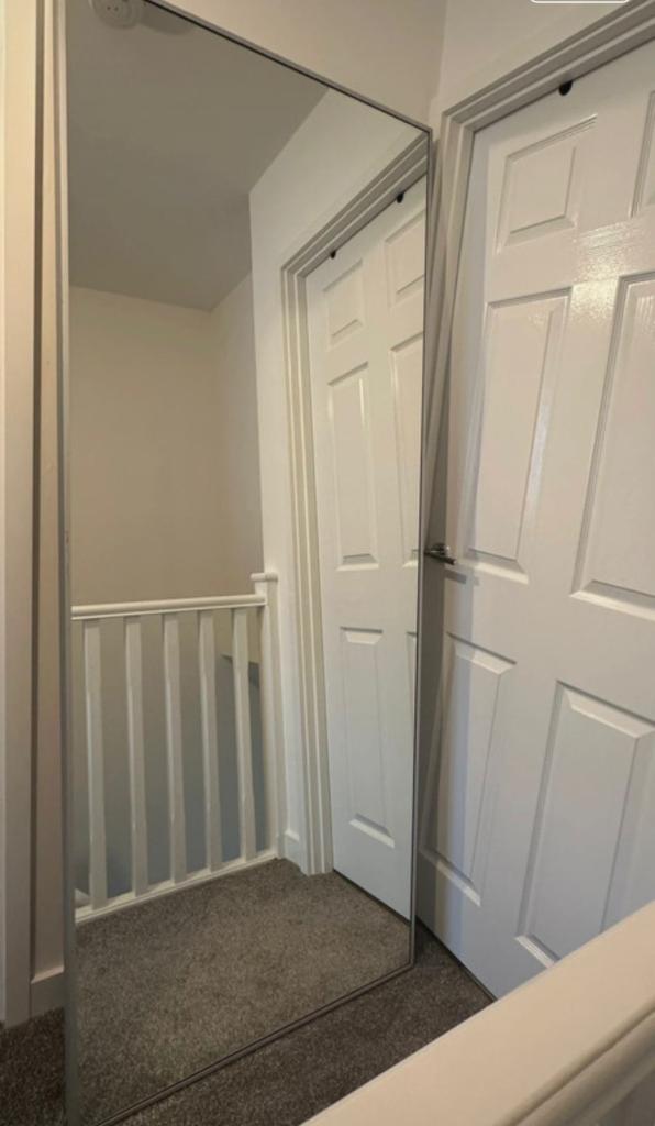 IKEA Hovet Mirror in Silver