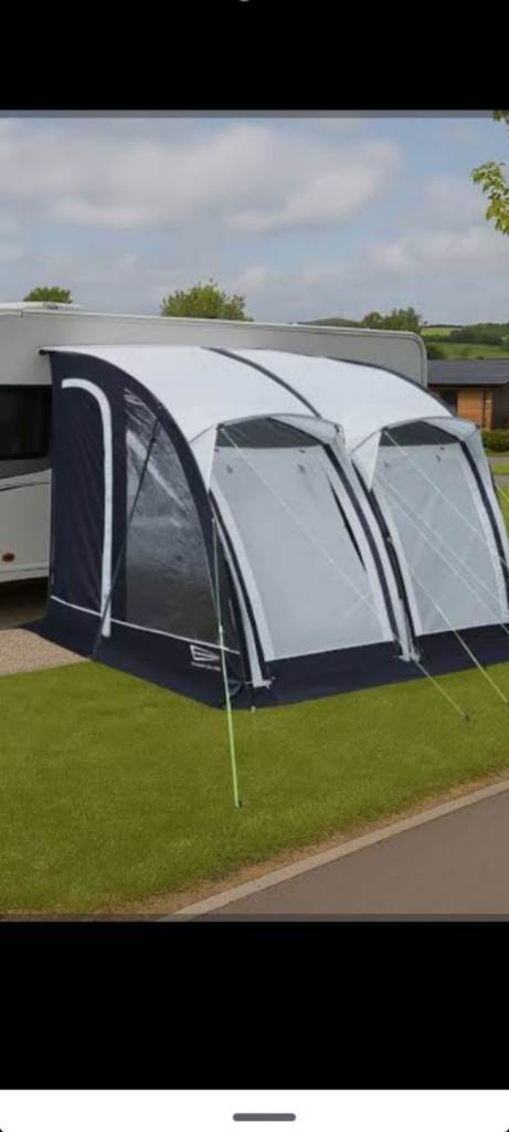Caravan porch awning