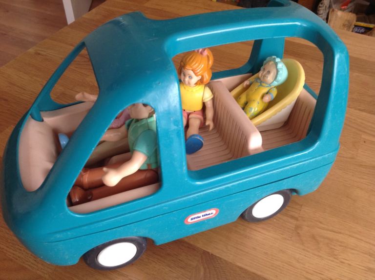 Vintage Little Tikes Family Car.