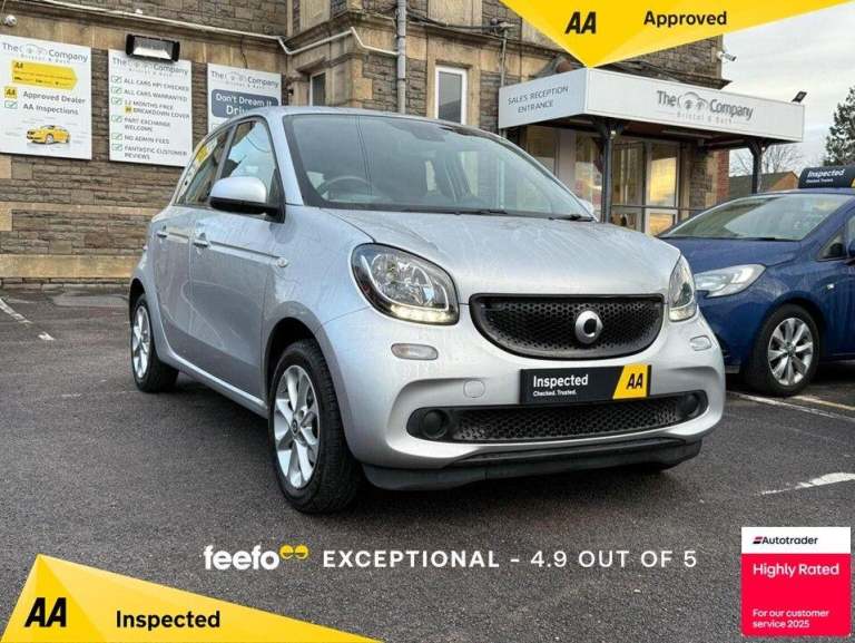 2017 smart forfour 1.0 Passion Euro 6 (s/s) 5dr HATCHBACK Petrol Manual